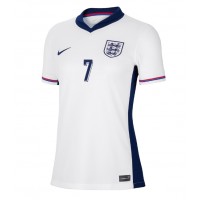 Camiseta Inglaterra Bukayo Saka #7 Primera Equipación para mujer Eurocopa 2024 manga corta